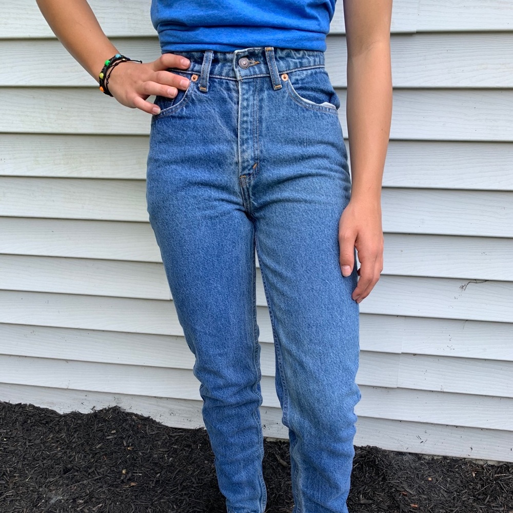 Vintage Levi High Wasted Mom Jeans